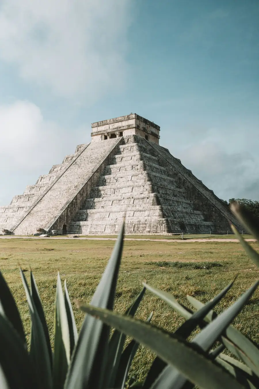 Pirámide de Chichén Itzá en México